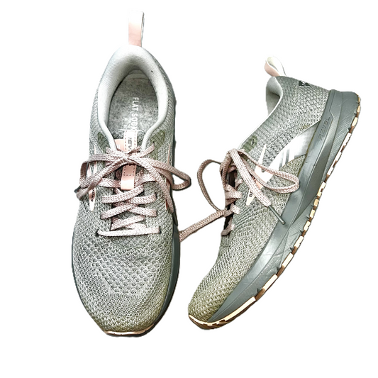 Shoes Athletic By Brooks In Grey & Pink, Size: 7