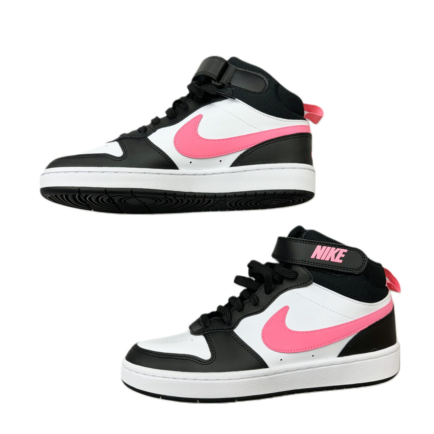 Shoes Sneakers By Nike In Black & Pink, Size: 8.5