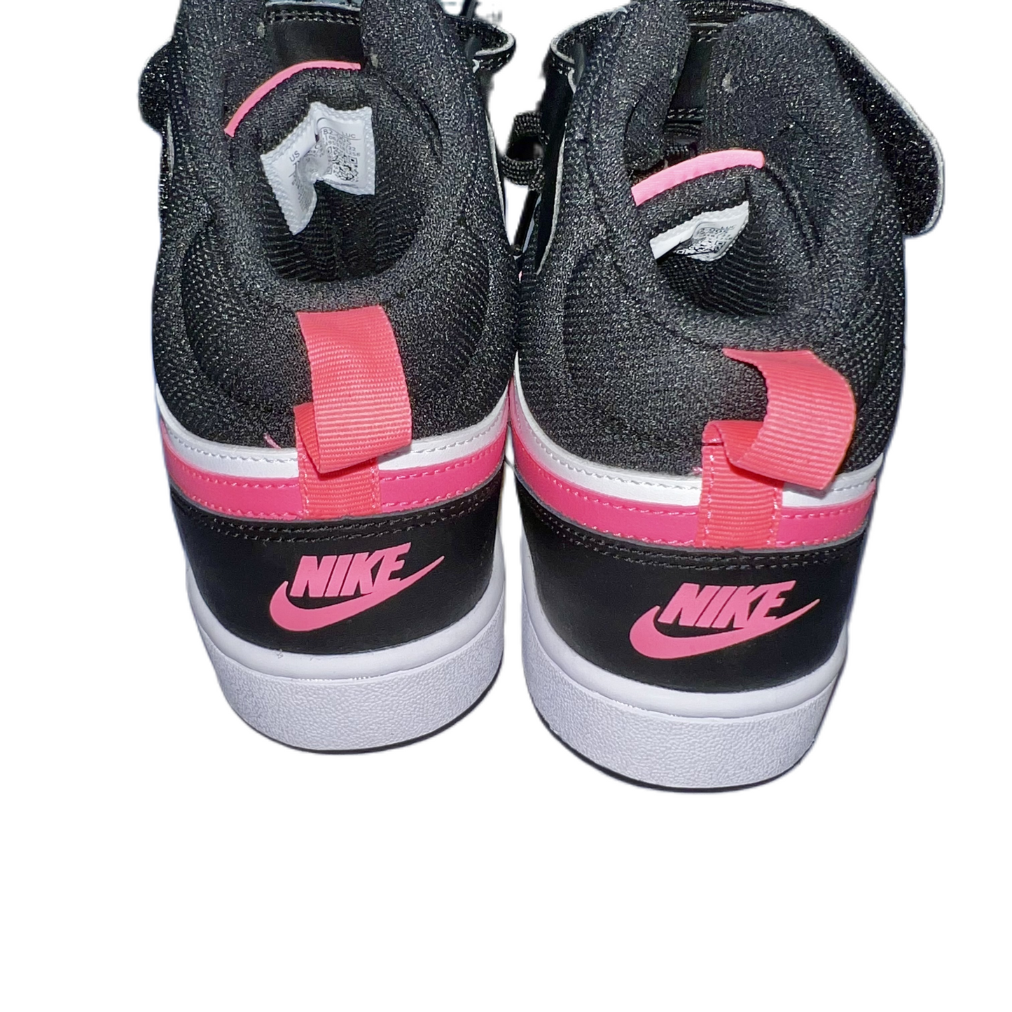 Shoes Sneakers By Nike In Black & Pink, Size: 8.5