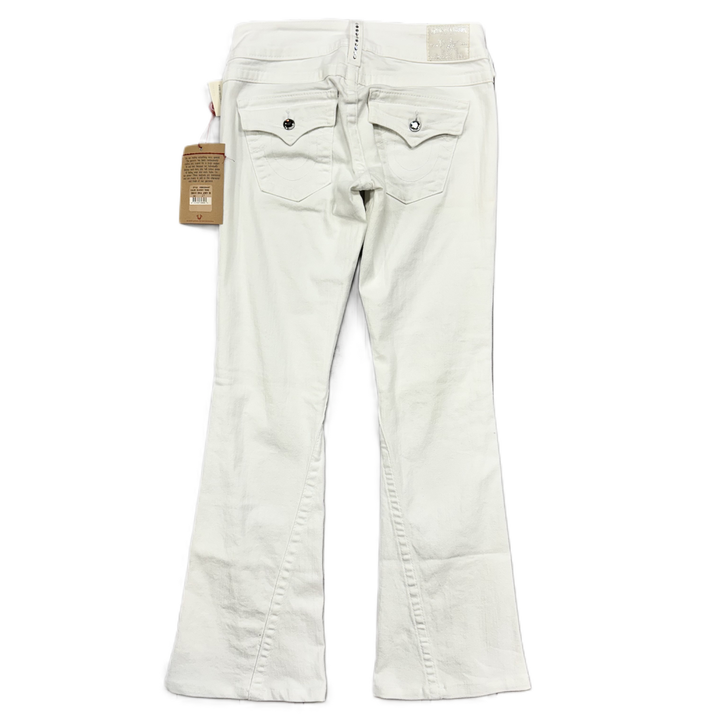 Jeans Flared By True Religion In White, Size: 4