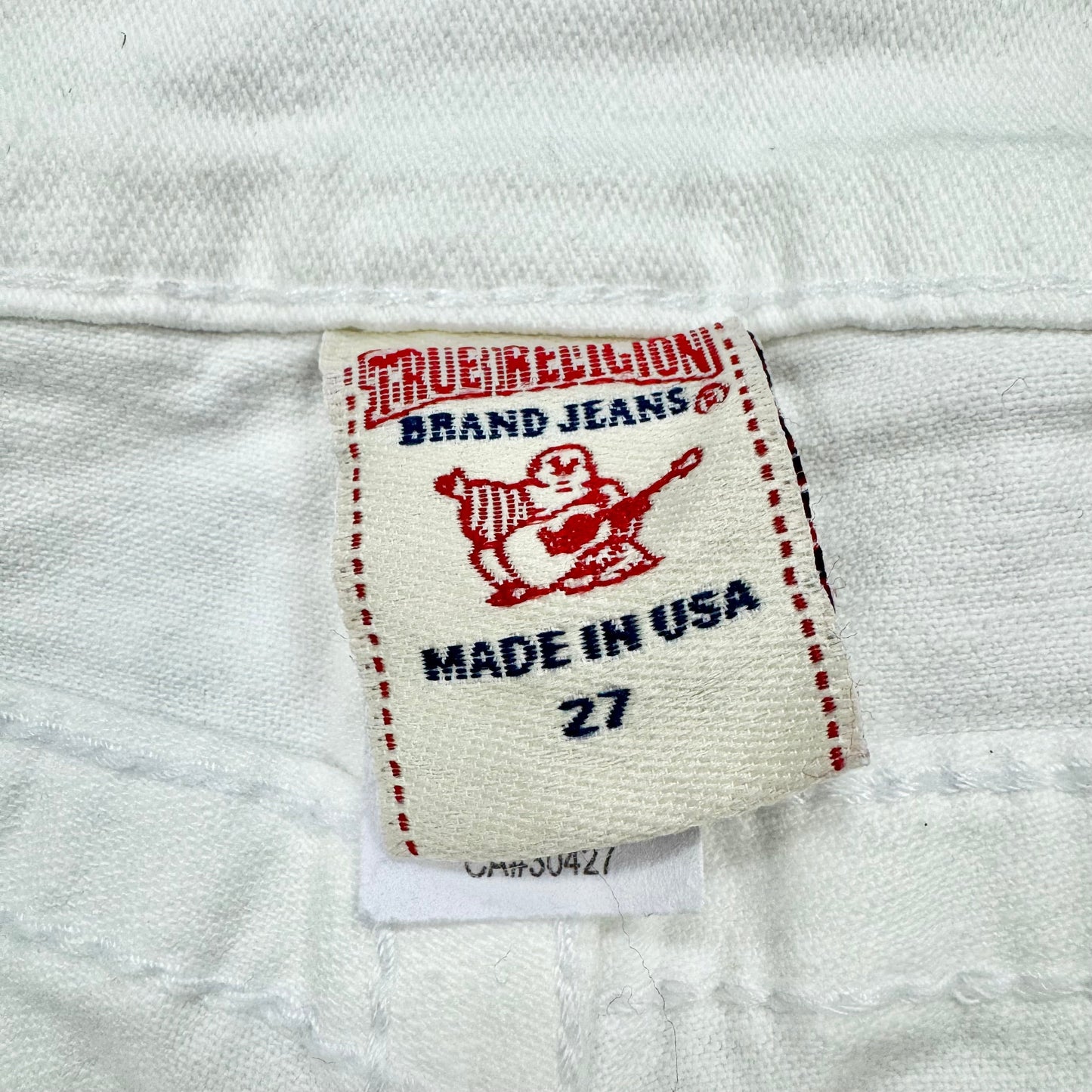 Jeans Flared By True Religion In White, Size: 4