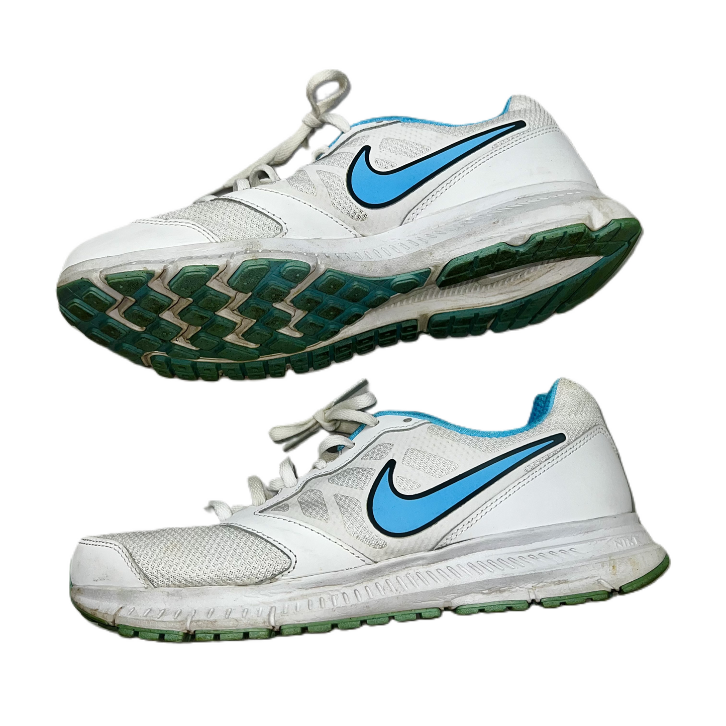 Shoes Athletic By Nike In Blue & White, Size: 10