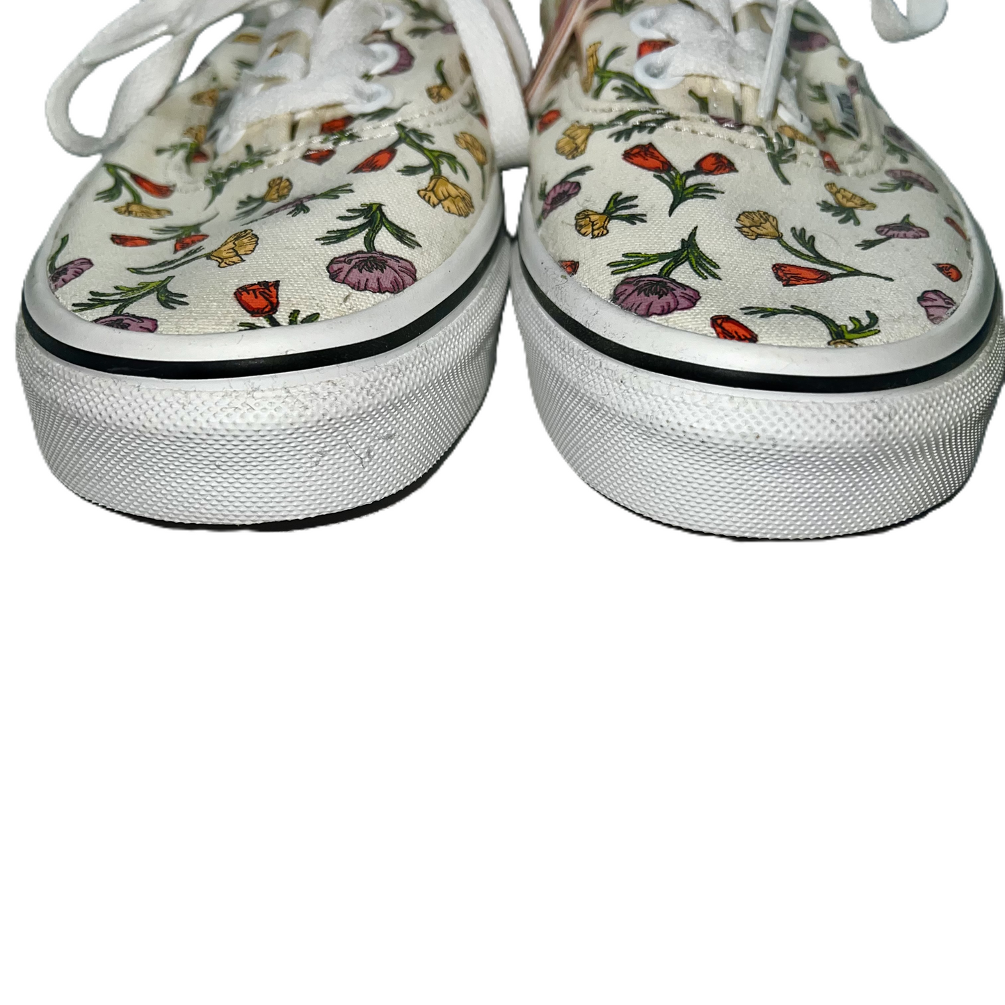 Shoes Sneakers By Vans In Floral Print, Size: 6.5