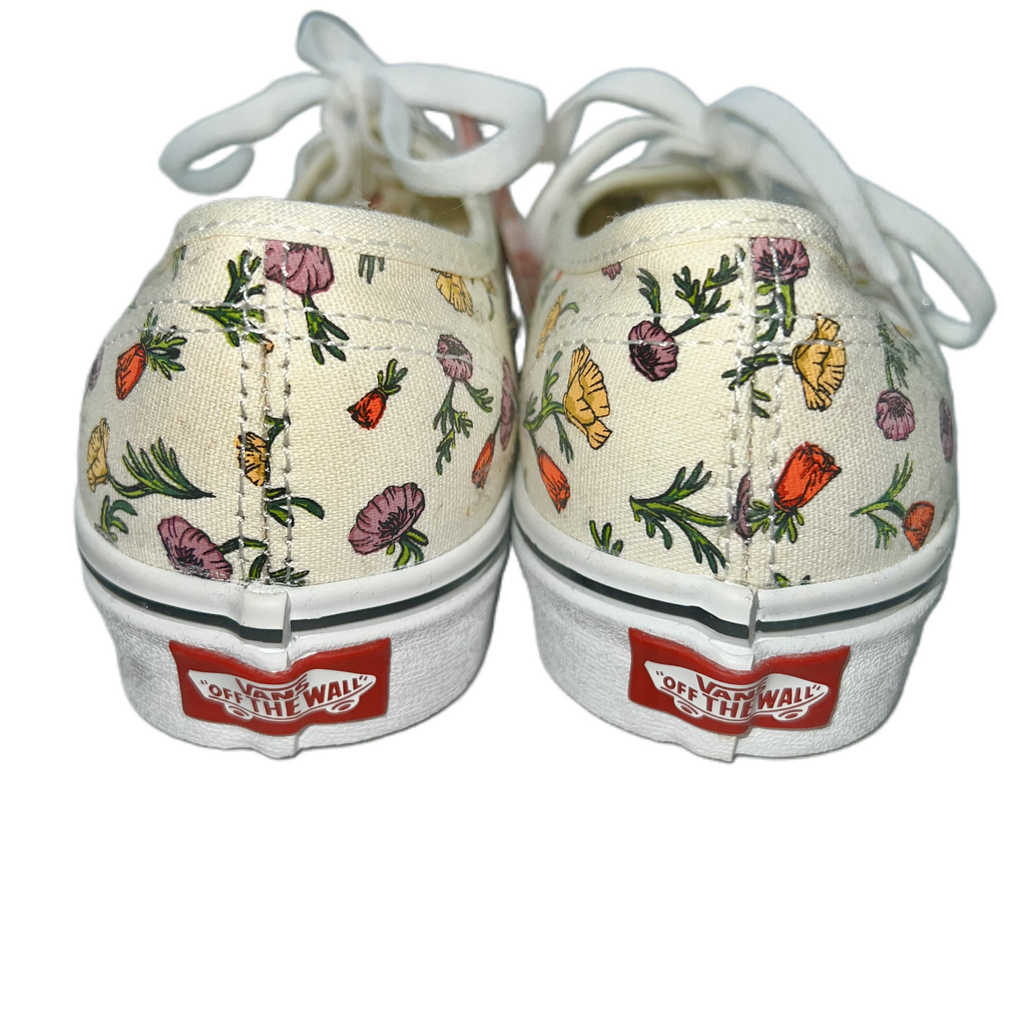 Shoes Sneakers By Vans In Floral Print, Size: 6.5