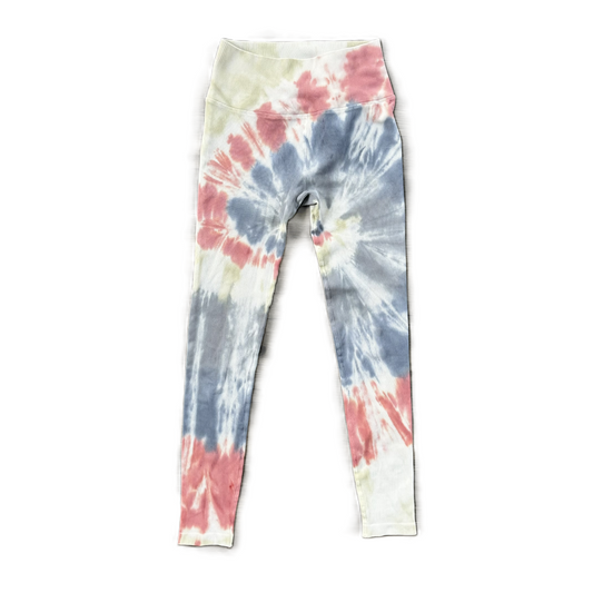 Athletic Leggings By Free People In Tie Dye Print, Size: S