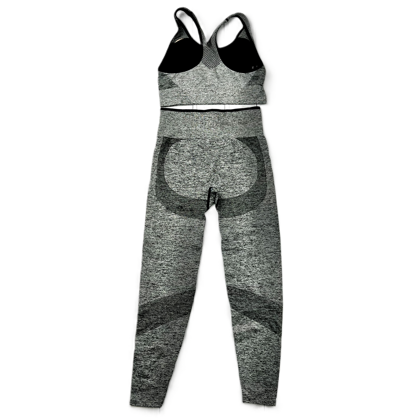 Black & Grey Athletic Pants 2pc By Pink, Size: M