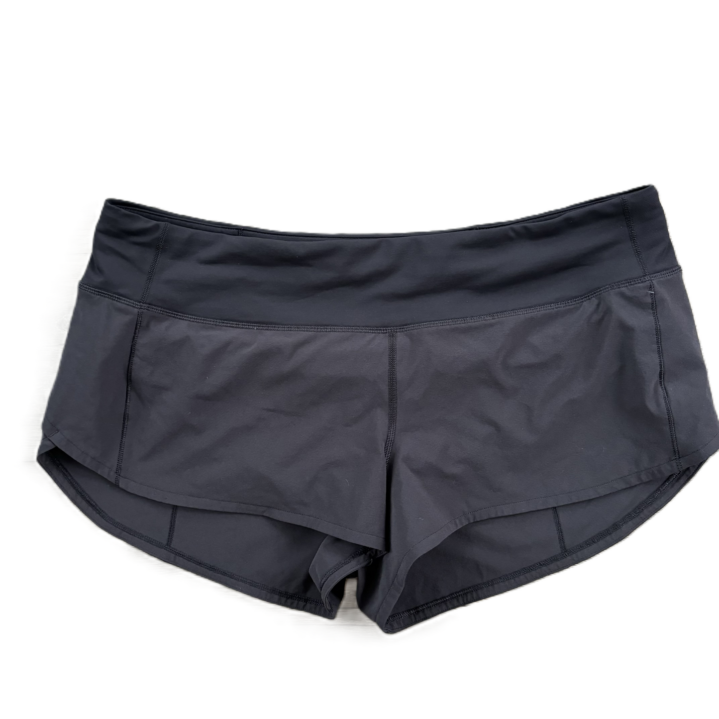 Athletic Shorts By Lululemon In Black, Size: 10