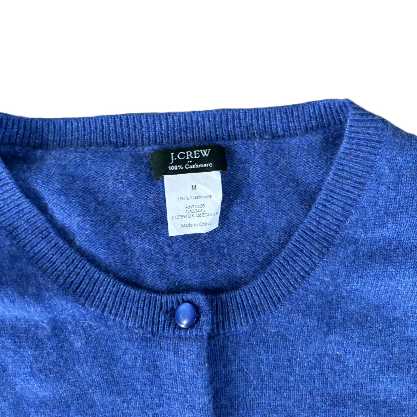 Sweater Cashmere By J. Crew In Blue, Size: M