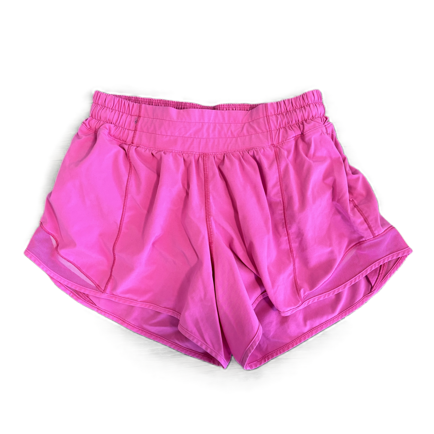 Athletic Shorts By Lululemon In Pink, Size: 6