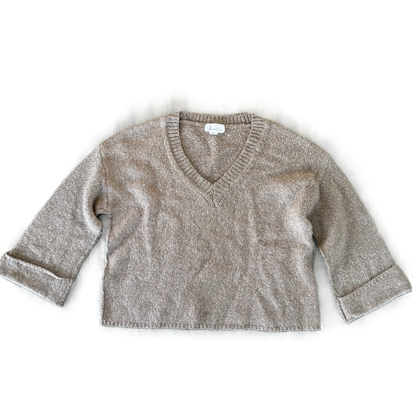 Sweater By Anthropologie In Brown, Size: S