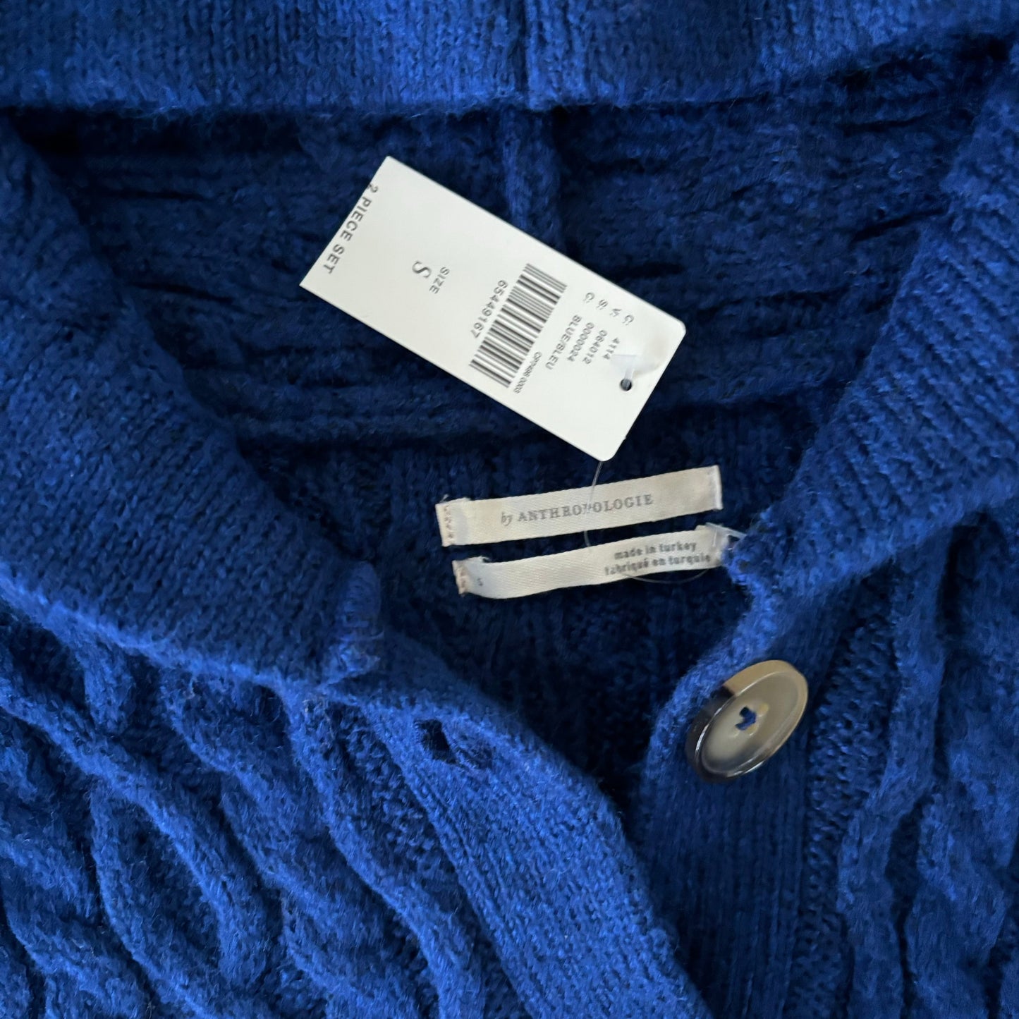 Sweater By Anthropologie In Blue, Size: S