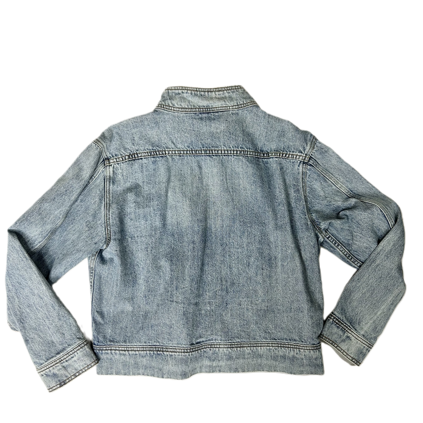 Jacket Denim By Industry In Blue Denim, Size: L