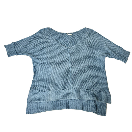 Sweater By Free People In Blue, Size: L