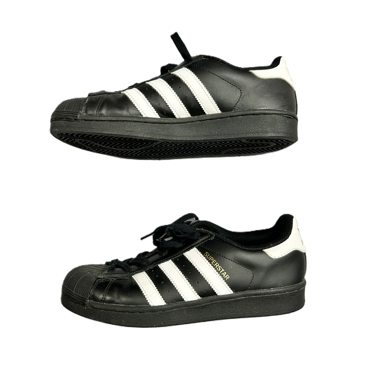 Shoes Sneakers By Adidas In Black & White, Size: 7.5