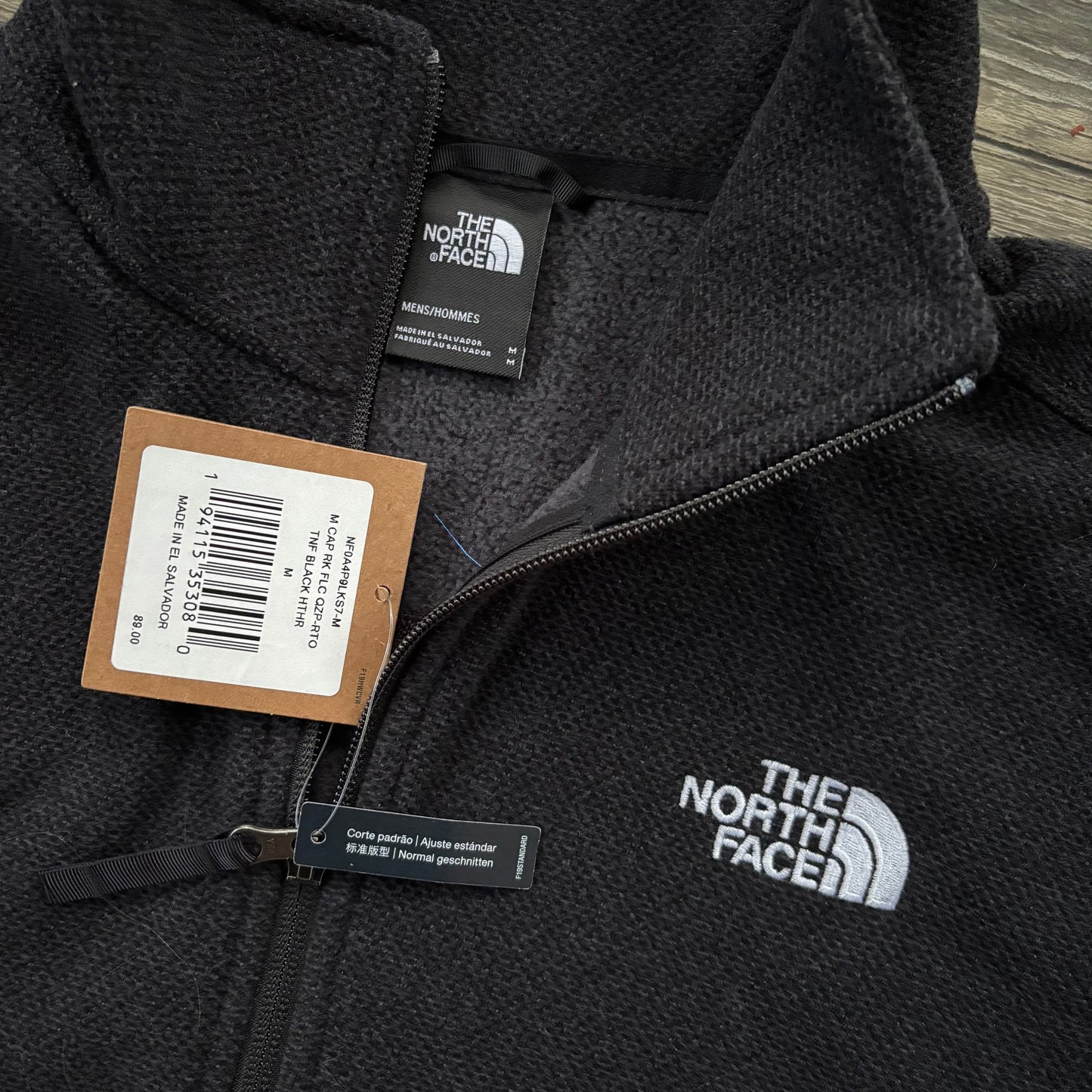 Jacket Fleece By The North Face In Black, Size: M