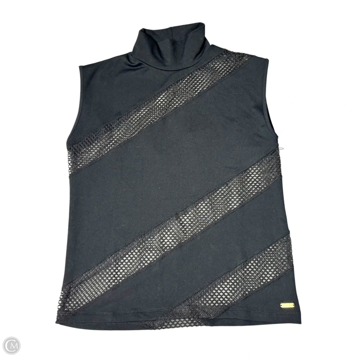 Athletic Top Short Sleeve By Prjon In Black, Size: S