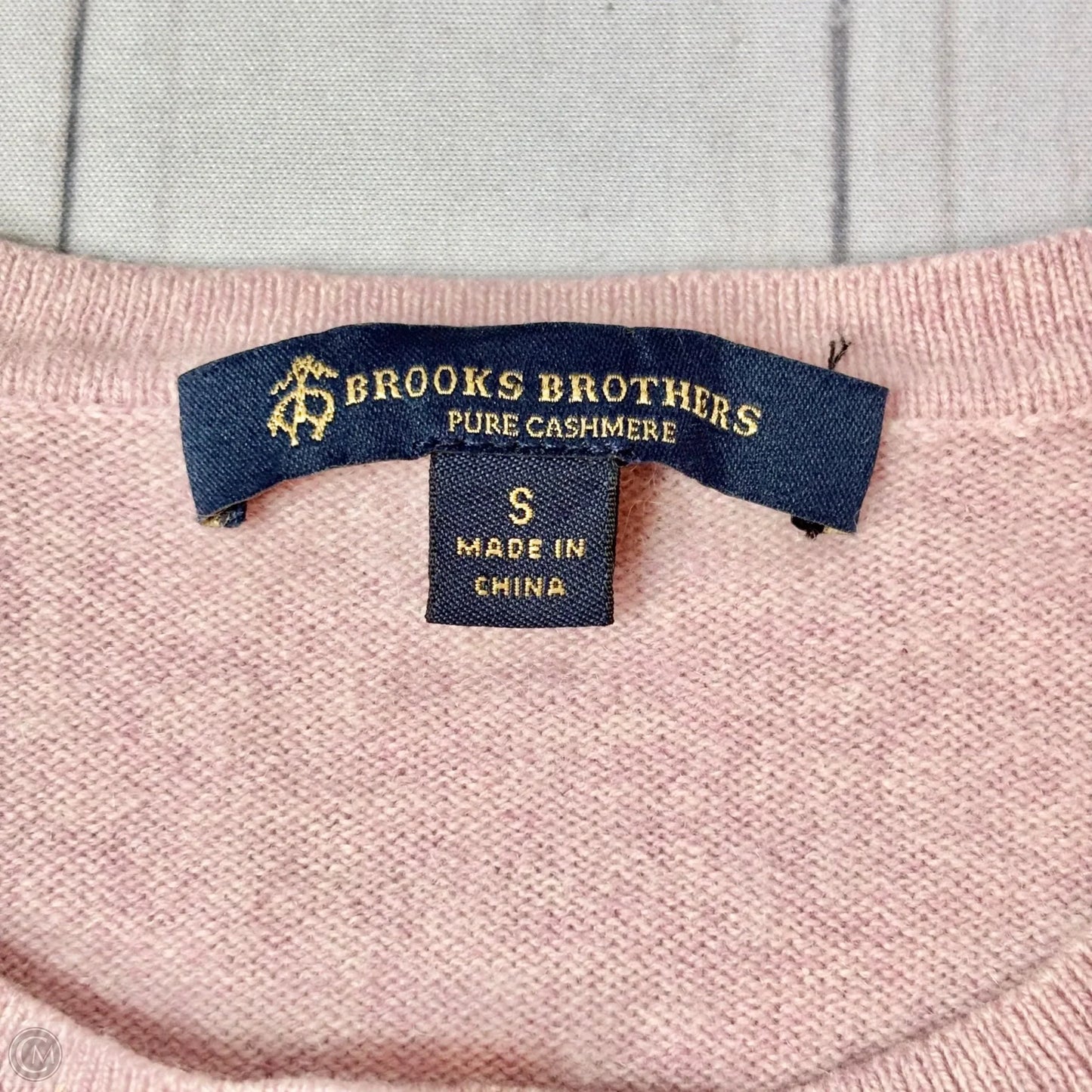 Sweater Cardigan Cashmere By Brooks Brothers In Pink, Size: S