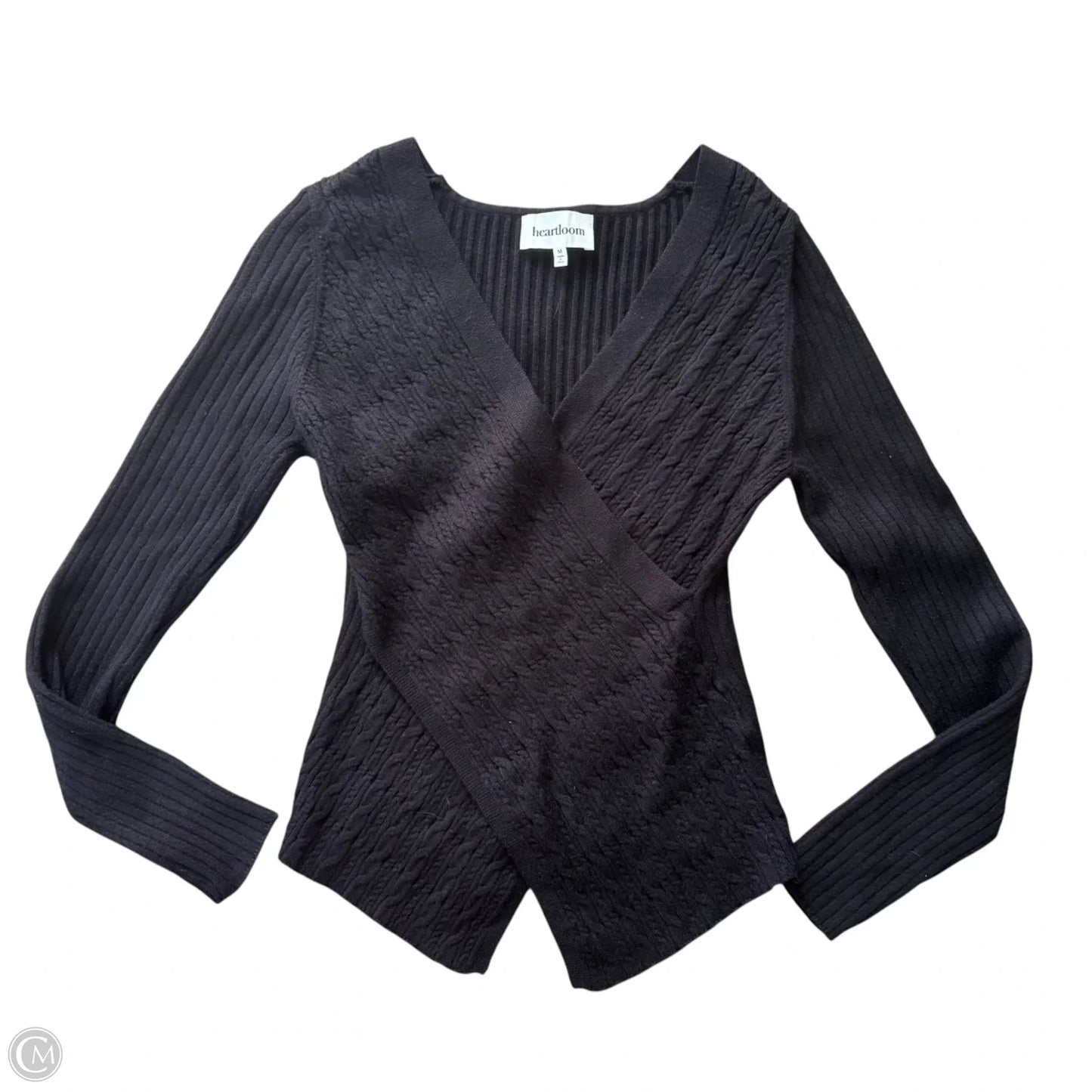 Sweater By Heartloom In Black, Size: M