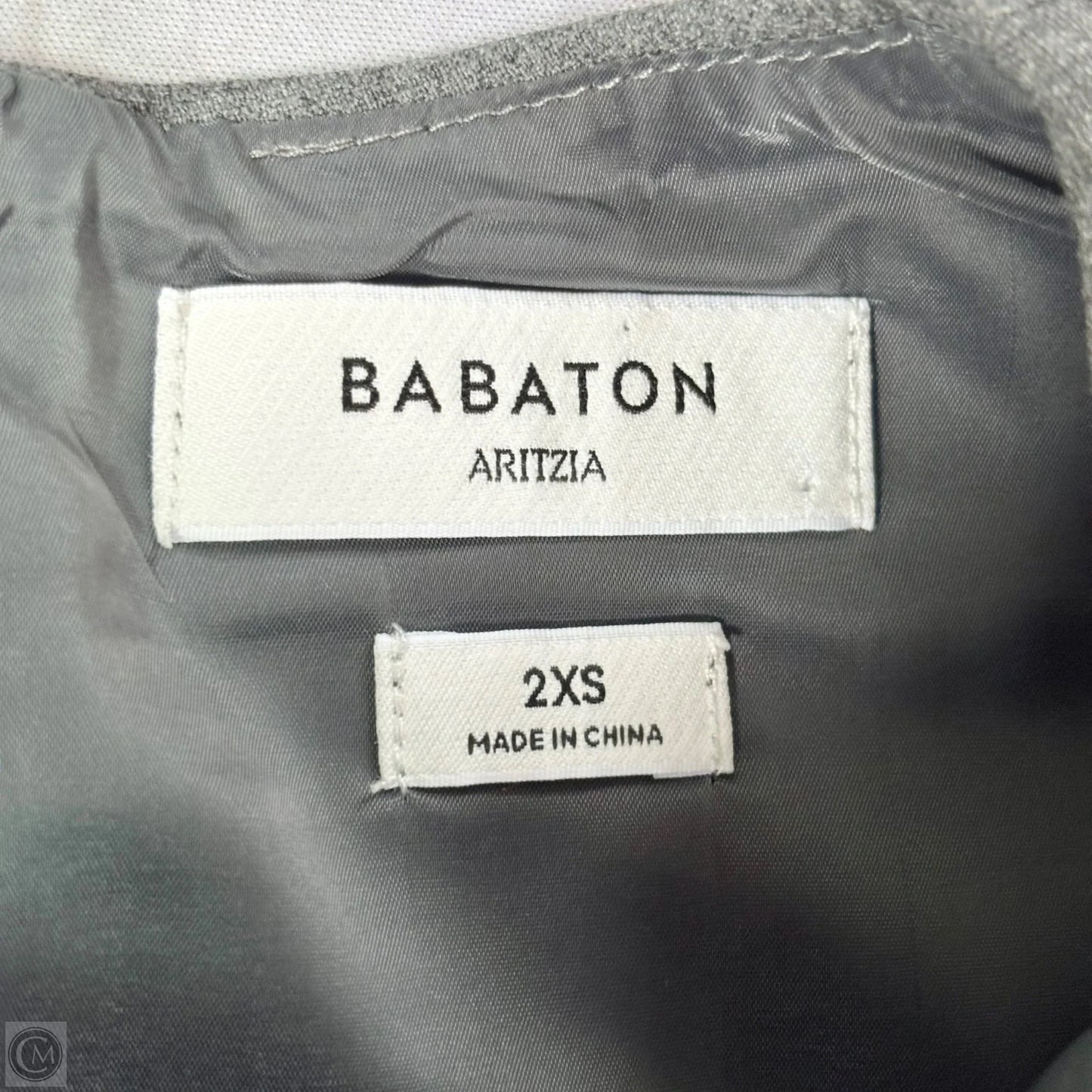 Dress Work By Babaton In Grey, Size: Xs