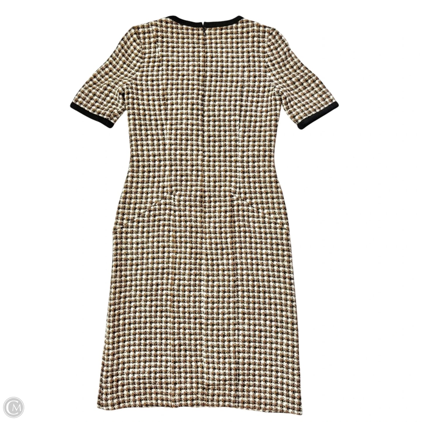 Dress Work By Brooks Brothers In Black & Brown, Size: 2