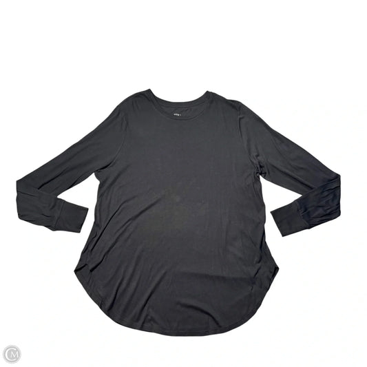 Top Long Sleeve Basic By Torrid In Black, Size: 2x