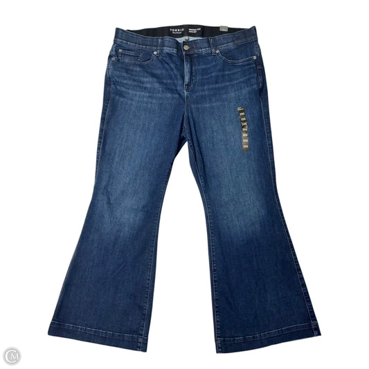Jeans Boot Cut By Torrid In Blue Denim, Size: 22