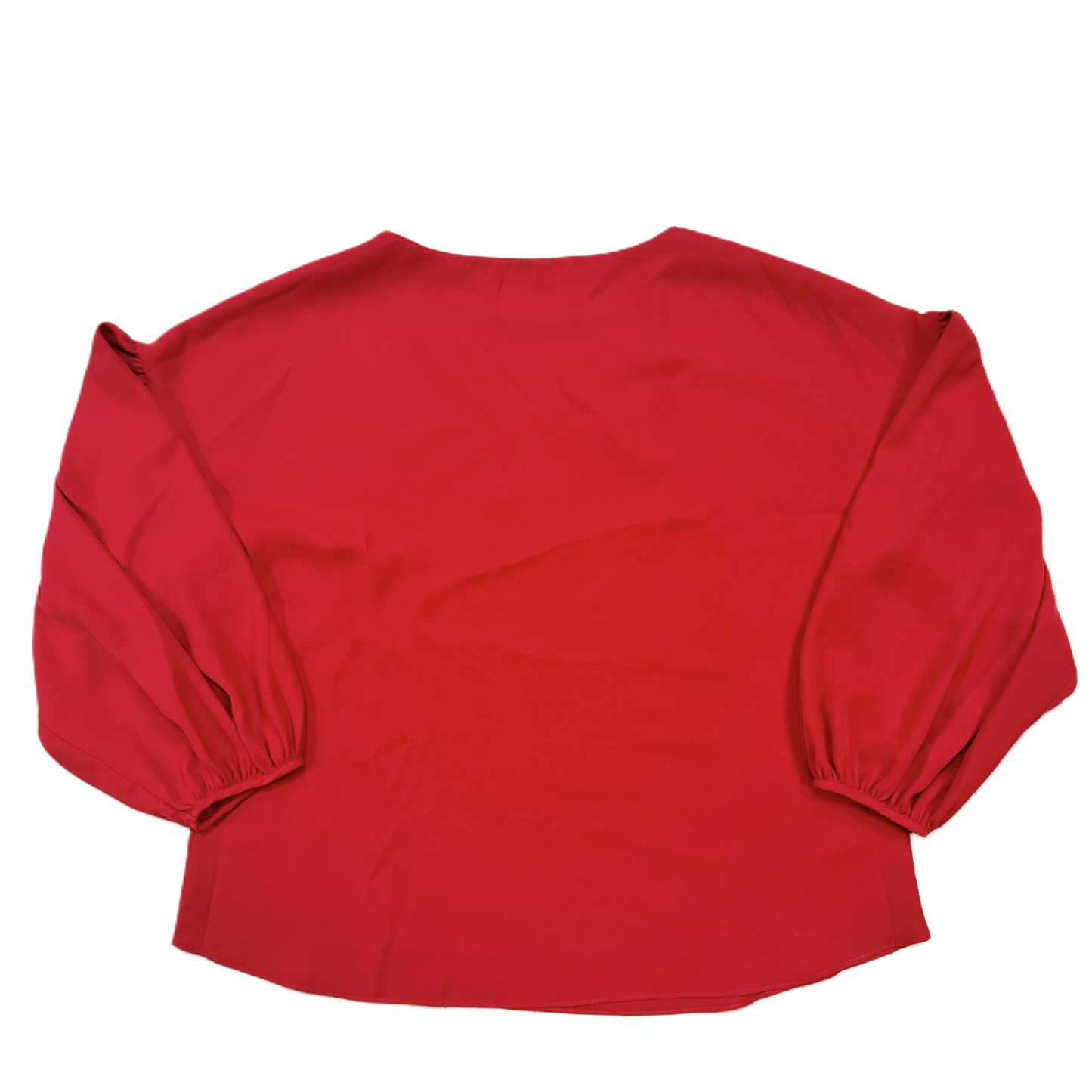 Blouse Long Sleeve By Amanda Uprichard In Red, Size: L