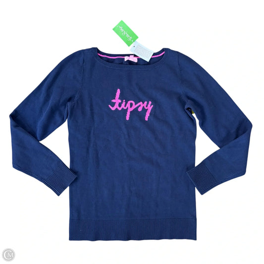 Sweater Designer By Lilly Pulitzer In Navy, Size: L