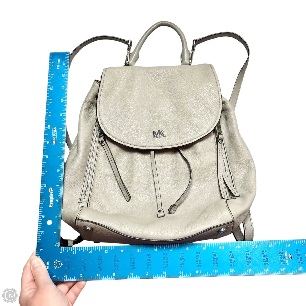 Backpack Leather By Michael By Michael Kors, Size: Medium