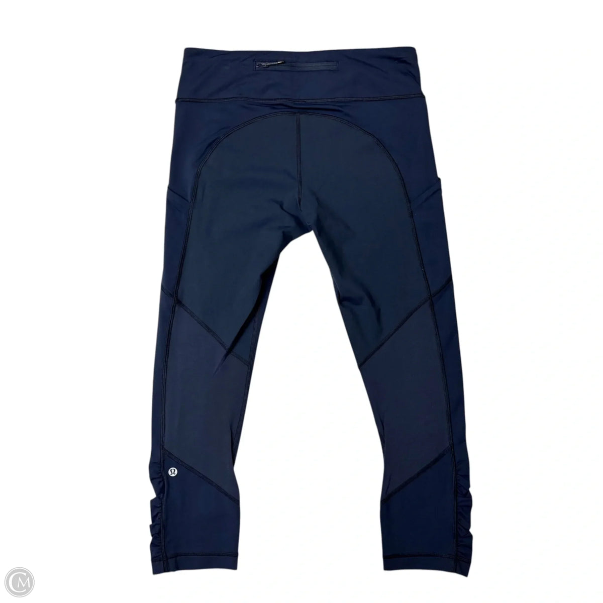 Athletic Capris By Lululemon In Navy, Size: M