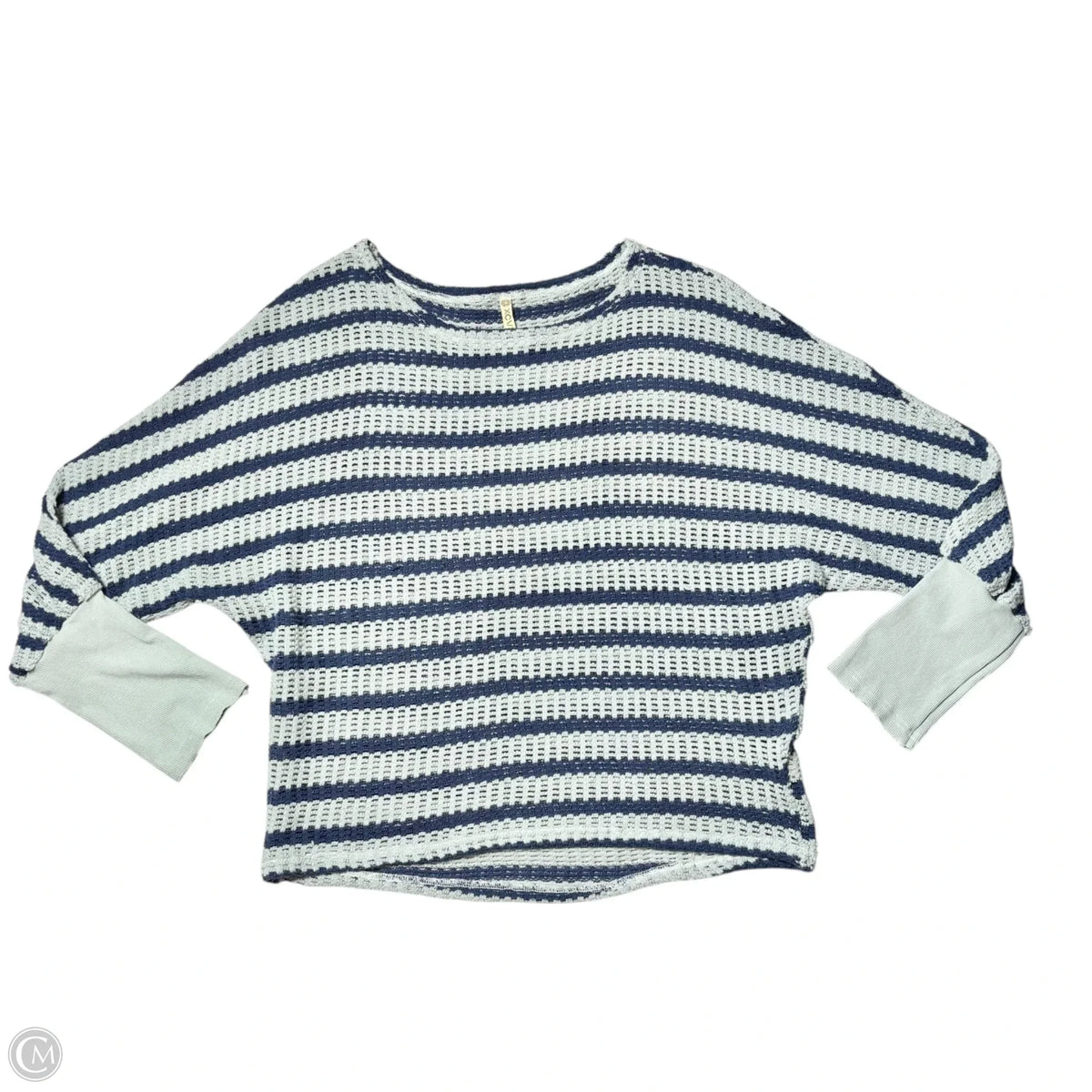 Sweater By Xcvi In Striped Pattern, Size: Xl