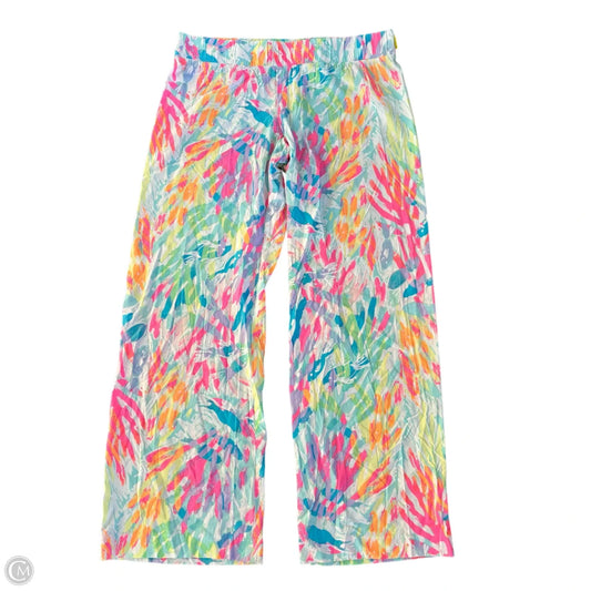 Pants Designer By Lilly Pulitzer In Multi-colored, Size: L