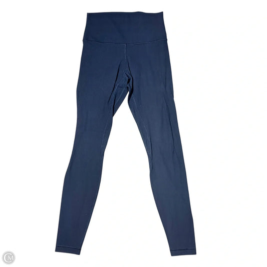 Athletic Leggings Capris By Lululemon In Navy, Size: S