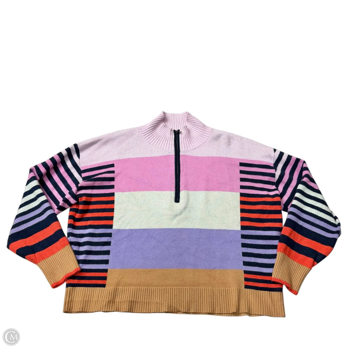 Sweater By Maeve In Striped Pattern, Size: S