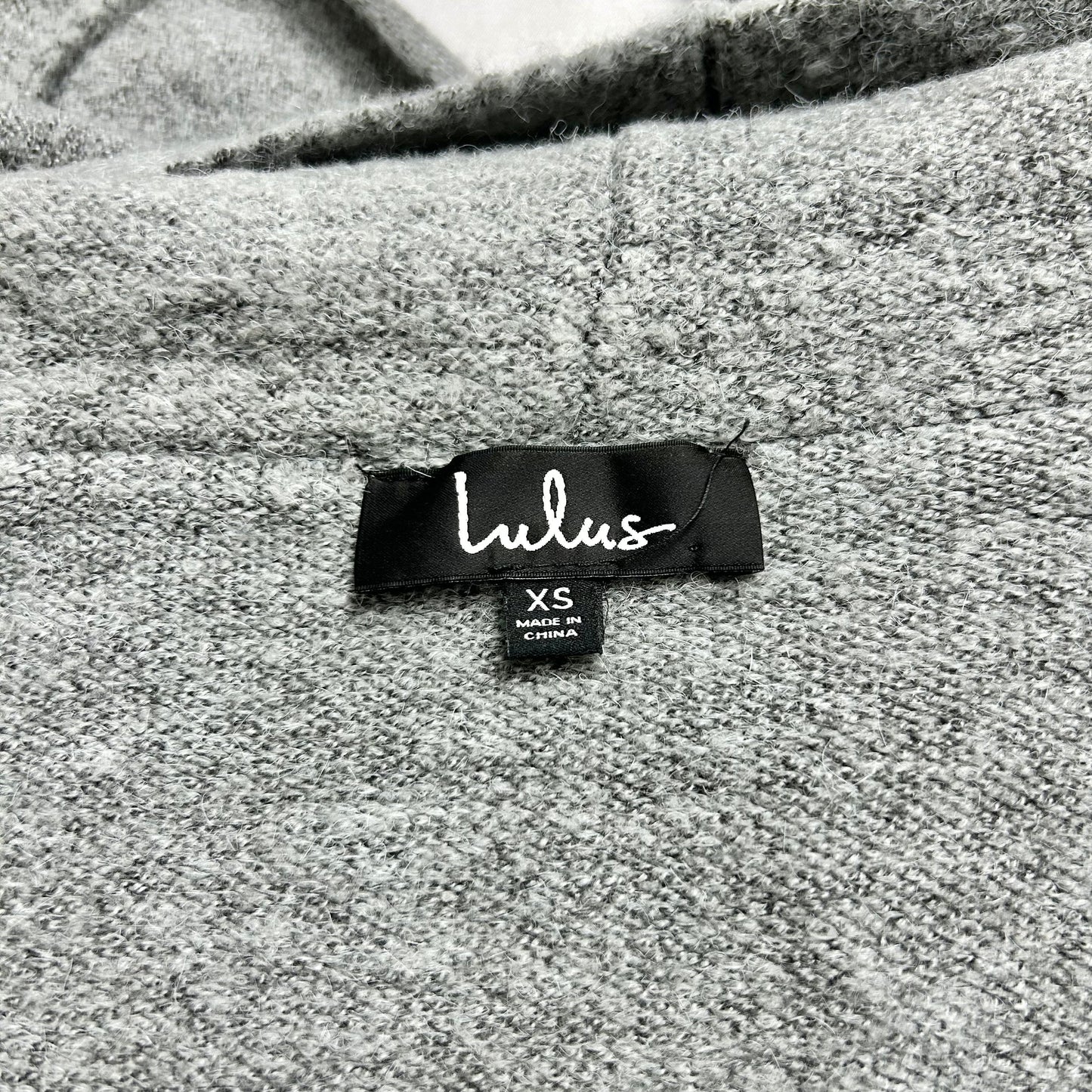 Sweater Cardigan By Lulus In Grey, Size: Xs