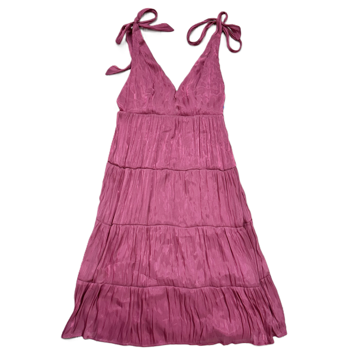 Dress Party Midi By Lulus In Pink, Size: Xl