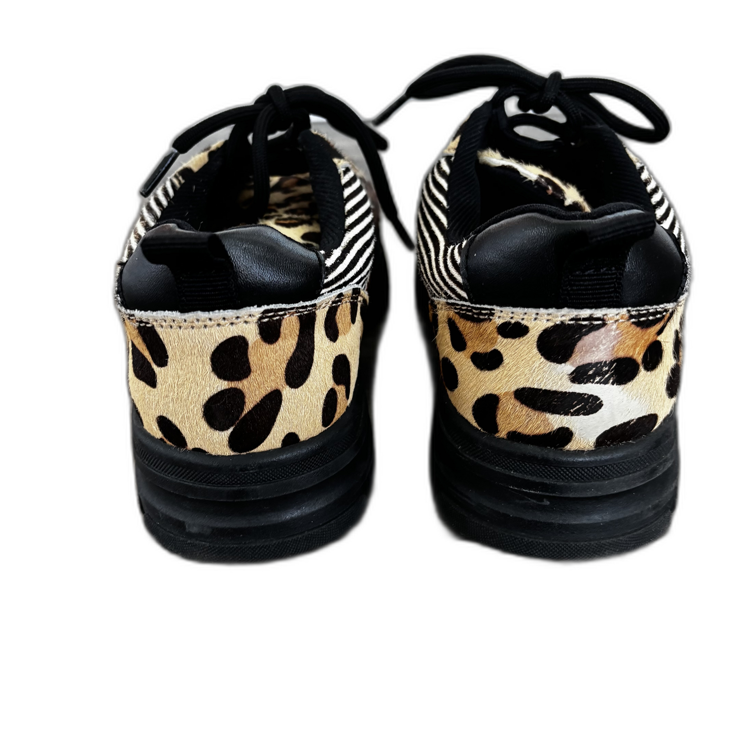 Shoes Sneakers By Steve Madden In Animal Print, Size: 6