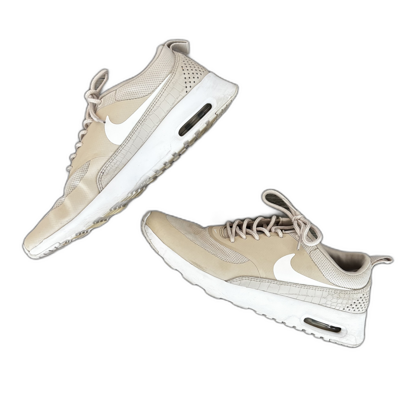 Shoes Sneakers By Nike In Cream, Size: 8.5