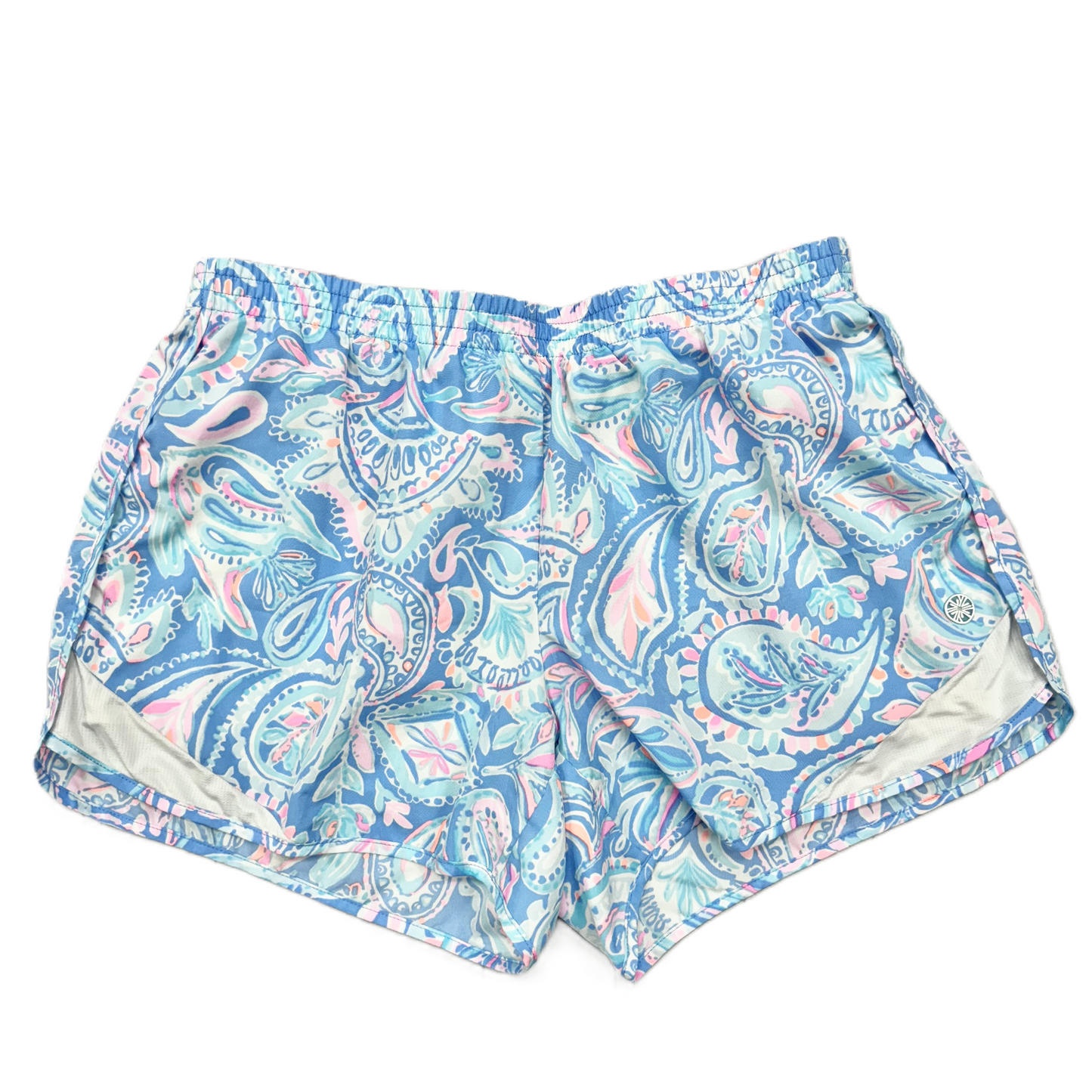 Shorts Designer By Lilly Pulitzer In Blue & Pink, Size: M