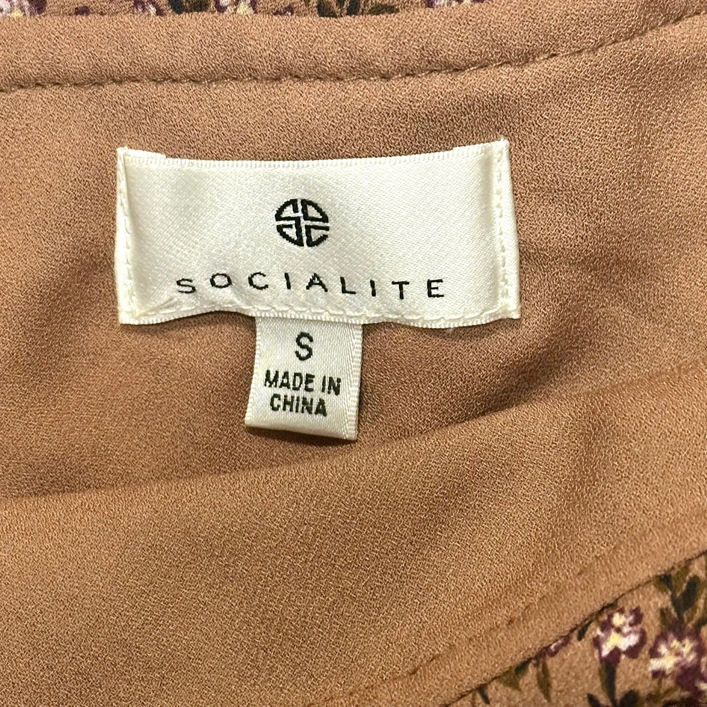 Skirt Maxi By Socialite In Brown, Size: S