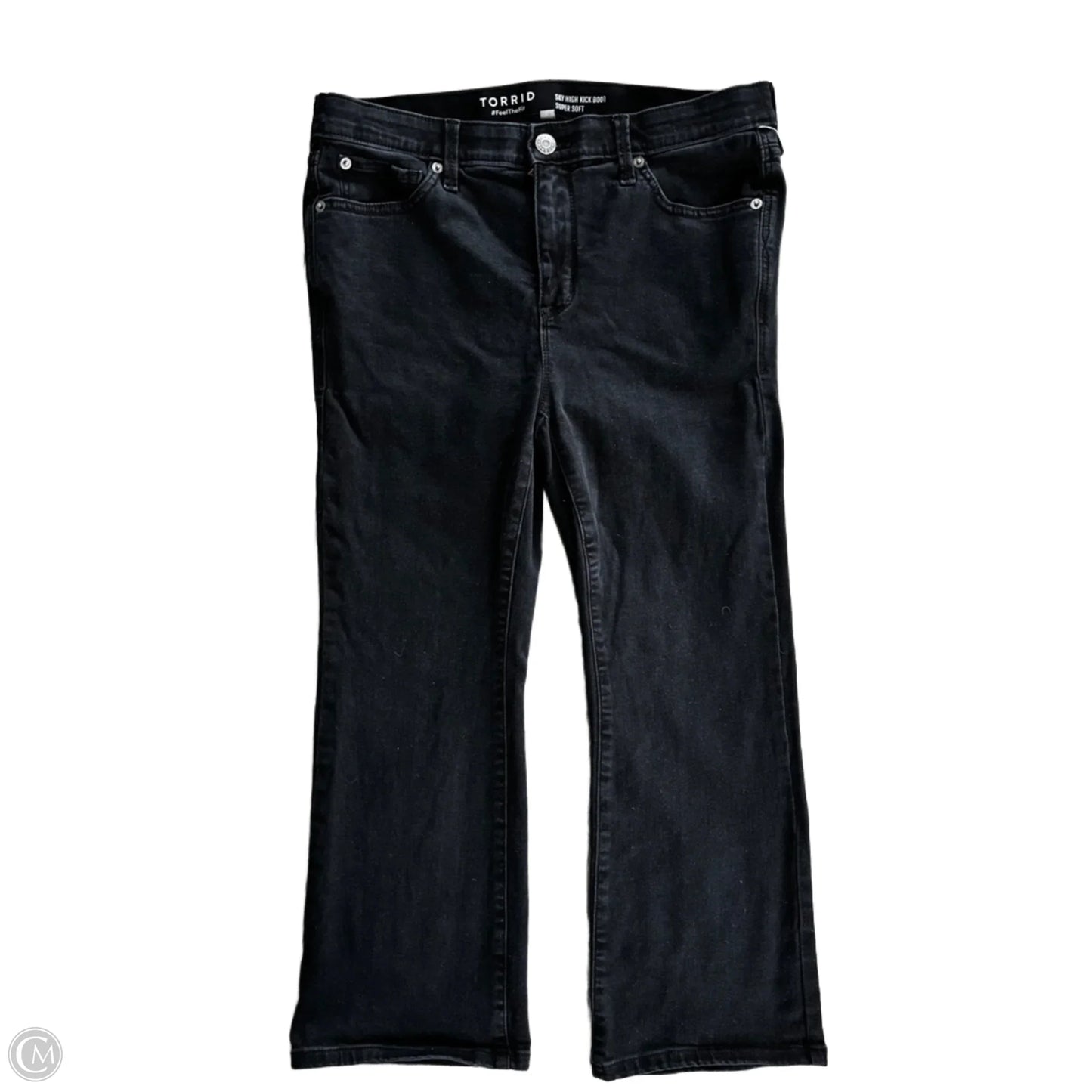 Jeans Bootcut By Torrid In Black, Size: 10