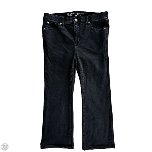 Jeans Bootcut By Torrid In Black, Size: 10