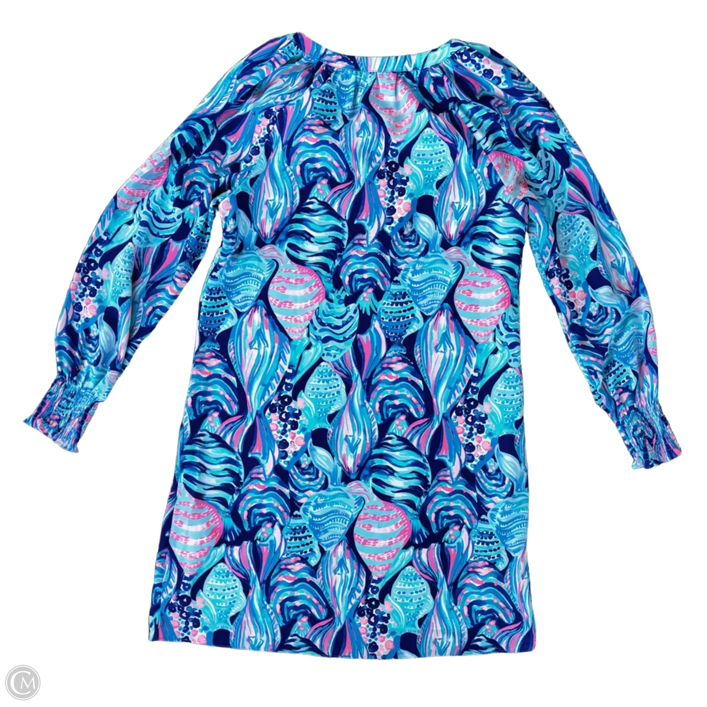 Dress Designer By Lilly Pulitzer In Blue & Pink, Size: Xs