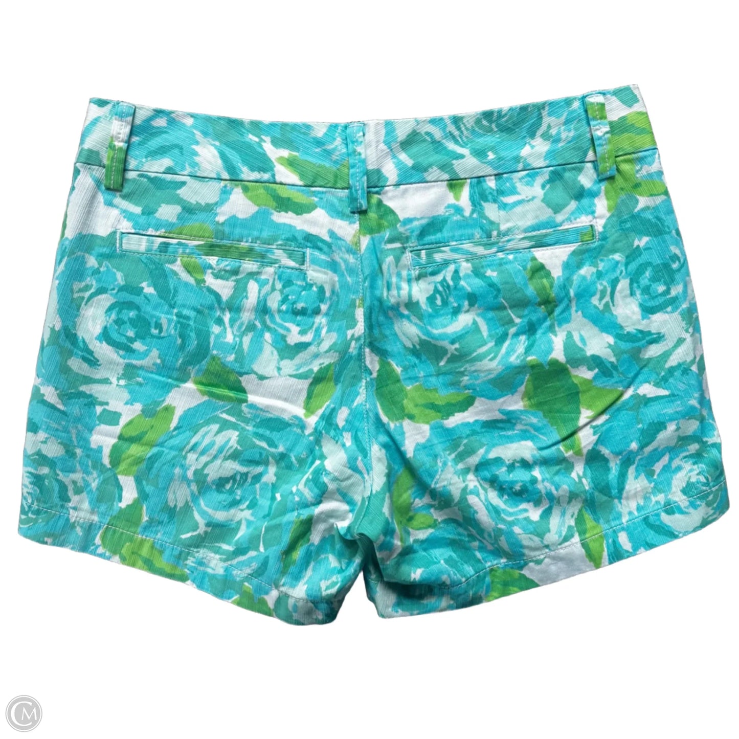 Shorts Designer By Lilly Pulitzer In Blue & Green, Size: 2