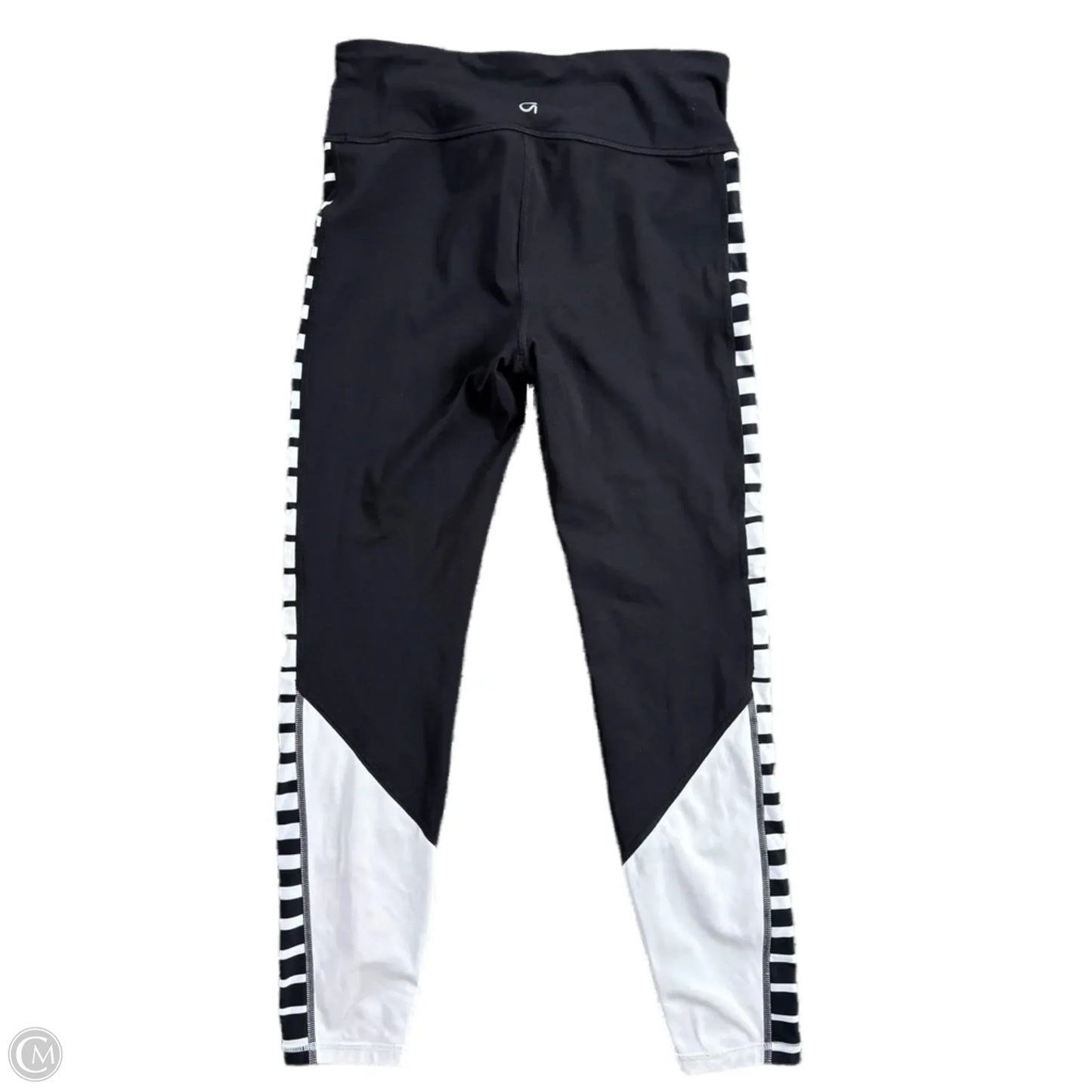 Athletic Leggings By Gap In Black & White, Size: S
