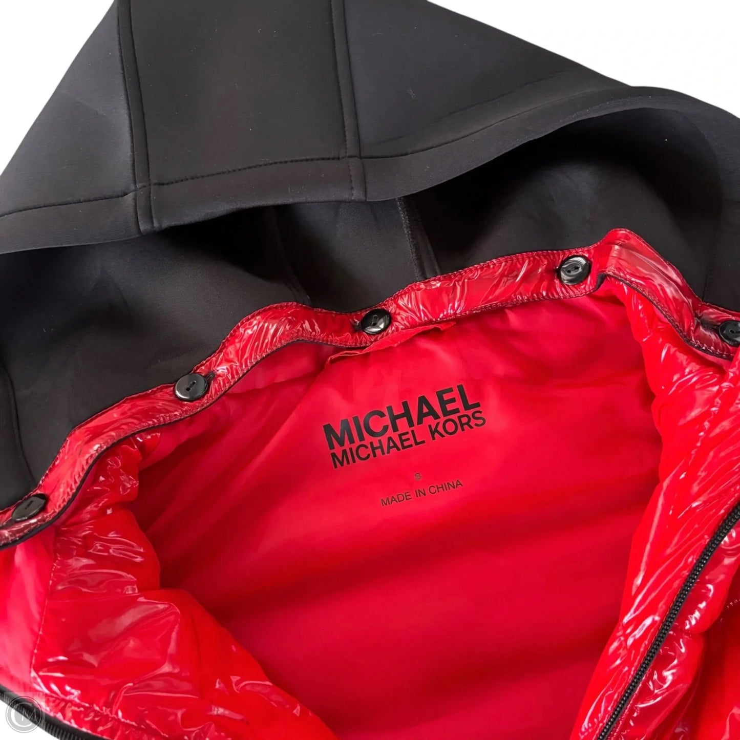 Vest Puffer & Quilted By Michael By Michael Kors In Red, Size: S