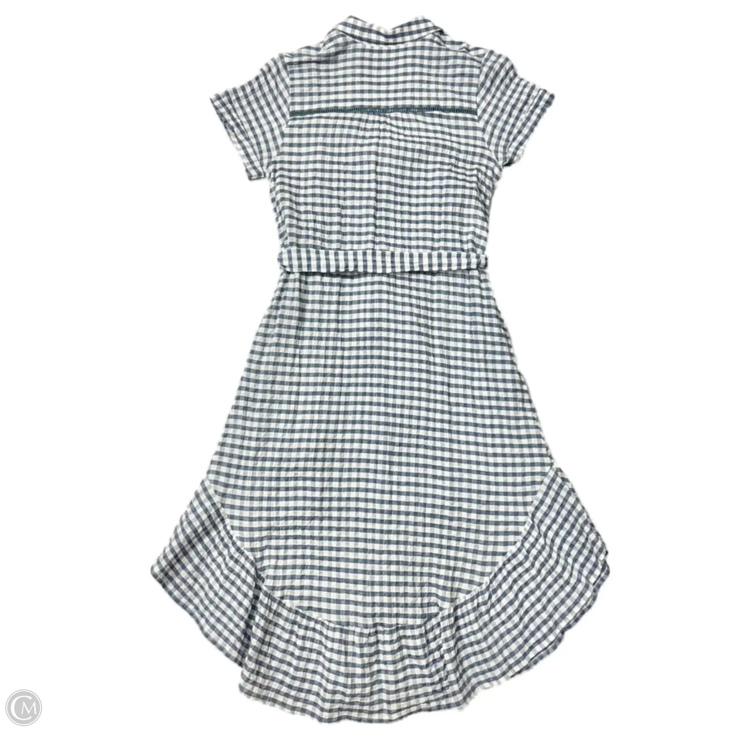 Dress Casual Midi By Maeve In Checkered Pattern, Size: Xs