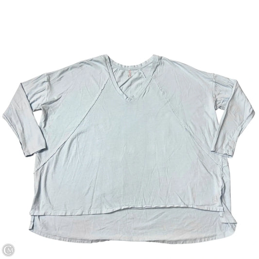 Top Long Sleeve By Free People In Blue, Size: S