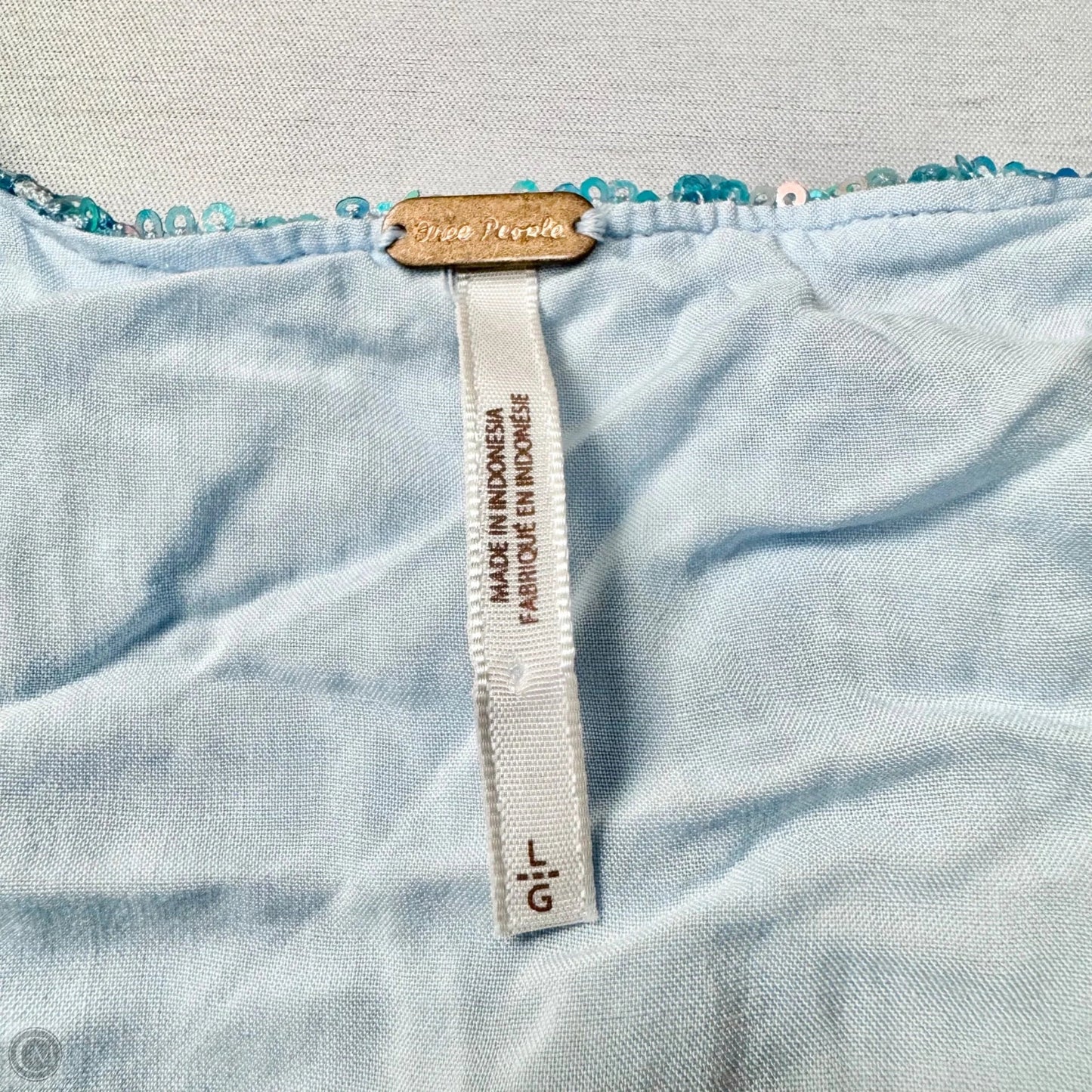 Vest Other By Free People In Blue, Size: L