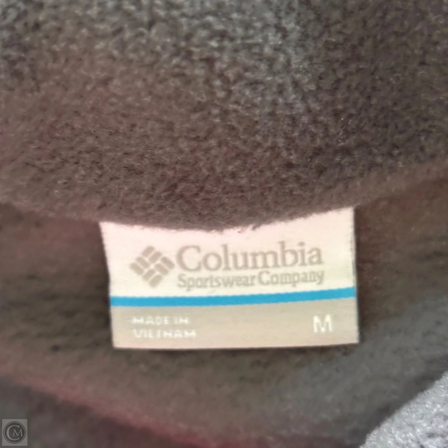 Athletic Fleece By Columbia In Grey & Pink, Size: M
